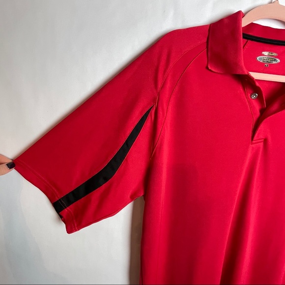 Lone Cypress Pebble Beach golf polo red shirt - Picture 4 of 7